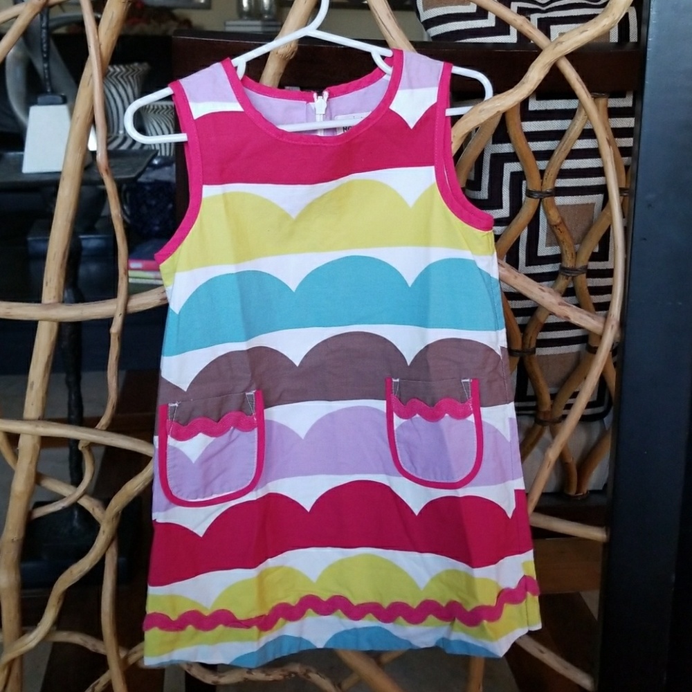 EUC Girl's Mini Boden Sleeveless Dress sz 2-3Y